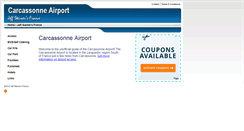 Desktop Screenshot of carcassonneairport.com